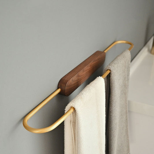Light Luxury Bathroom Towel Hanging Rack